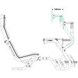 Next Level Racing F-GT Pro Direct Monitor Mount 2.0, Monitorhalterung - schwarz image number null