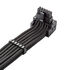 CableMod C-Series Pro Anschlusskabel - Variante B, 90°, 16-Pin zu 4x 8-Pin PCIe, schwarz image number null