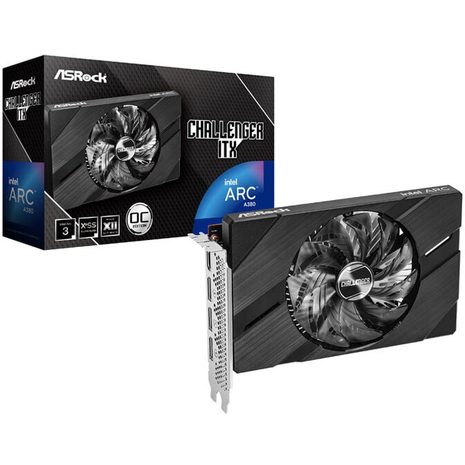 ASRock Arc A380 Challenger ITX 6GB, 6144 MB GDDR6 image number 0