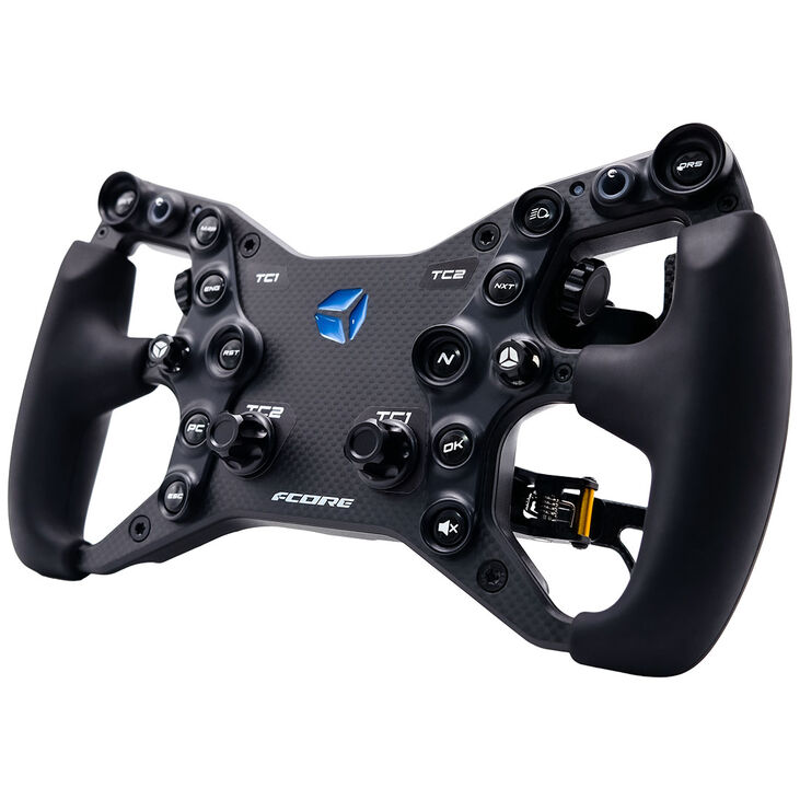 Cube Controls F-Core EVO GT Lenkrad inkl. Hub und Schaltwippen - schwarz image number 0