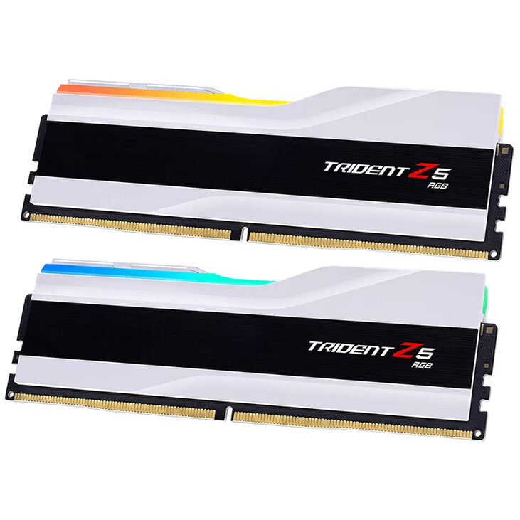 G.Skill Trident Z5 RGB, DDR5-6400, CL32, Intel XMP 3.0 - 96 GB Dual Kit, white image number 2