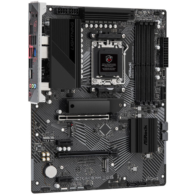 ASRock B650 PG Lightning, AMD B650 Motherboard - Socket AM5, DDR5 image number 1