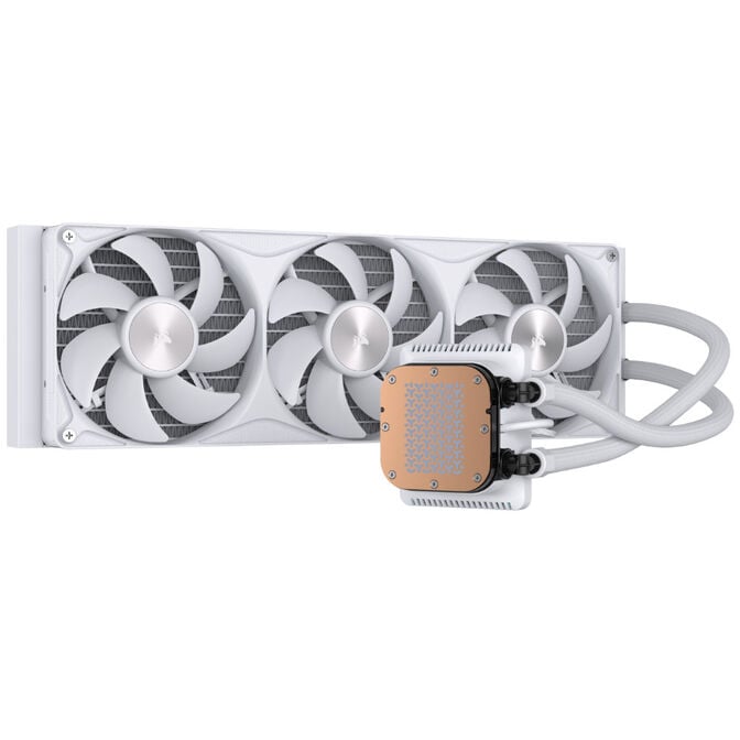 CORSAIR NAUTILUS II 360 RS LCD AiO Water Cooling, 3.5-Inch LCD, FlowDrive 2S, RS II Fans - 360mm, White image number 2