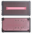 Jonsplus Z20 Micro-ATX Geh&auml;use, mit Tragegriff - schwarz/pink image number null