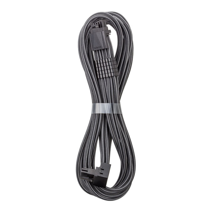 CableMod Universal Pro ModMesh 16-Pin zu 16-Pin-Kabel, 90&deg; Anschluss, Sleeved, StealthSense - carbon, 60 cm, Var. A image number 0