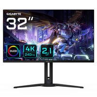 GIGABYTE AORUS FO32U2P, 31,5 Zoll Gaming Monitor, 240 Hz, OLED, FreeSync Premium Pro,