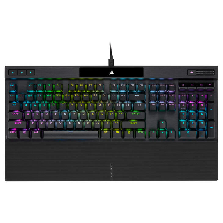 Corsair K70 RGB Pro optisch-mechanische Gaming-Tastatur, Corsair OPX - schwarz image number 2