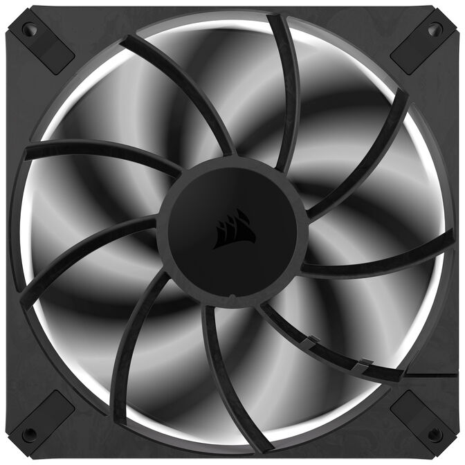 Corsair RS Series RS140 Max PWM L&uuml;fter - 140mm, schwarz, 2er-Pack image number 10
