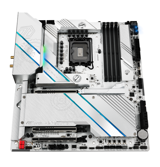 ASRock Z890 Taichi AQUA Mainboard, Sockel LGA 1851, Intel Z890, E-ATX, DDR5 image number 4