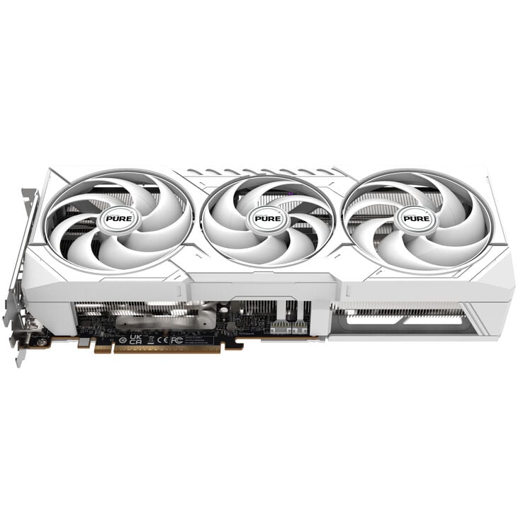 Sapphire Pure Radeon RX 9070 XT Gaming OC graphics card, 16384 MB GDDR6 image number 4