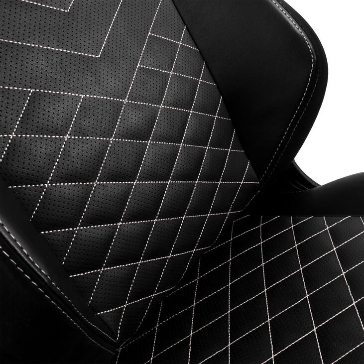 noblechairs HERO Gaming Chair - Black/Platinum-White image number 5