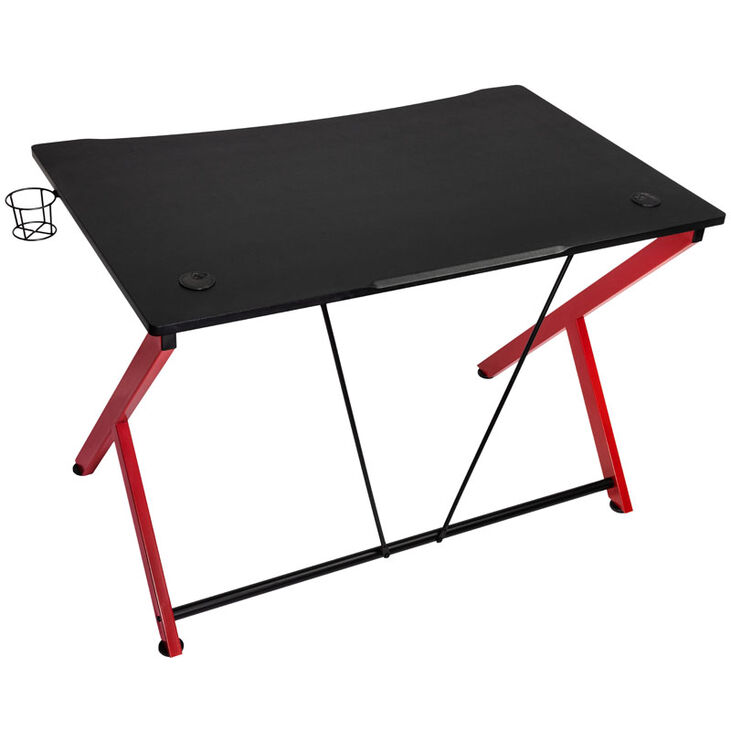 Nitro Concepts D12 Gaming Desk - black/red image number 3