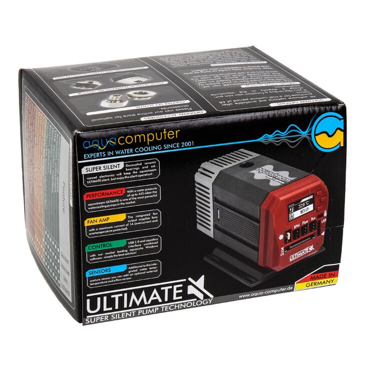 aqua computer Aquastream XT USB 12V Pump - Ultimate Version, OLED image number 6