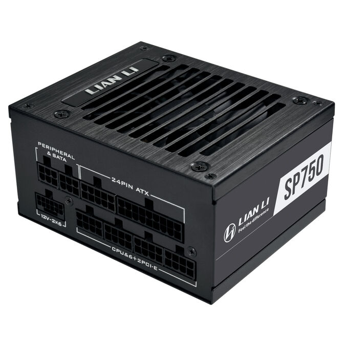 Lian Li SP750 V2 Gold Netzteil, modular, ATX 3.1 - 750 Watt, schwarz image number 1