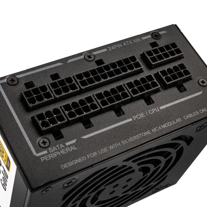 SilverStone SST-SX750-G 80 PLUS Gold, modular - 750 Watt image number 3