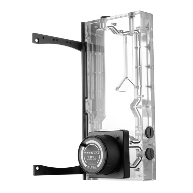 PHANTEKS R260C Reservoir - transparente Acryl-Backplate, für D5, ARGB-LED image number 3