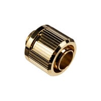 EK Water Blocks EK-Torque STC-16/12 fitting straight G1/4 inch female thread to 16/12mm - gold