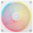 Corsair iCUE Link LX140-R RGB L&uuml;fter, PWM - 2er-Pack, 140mm, wei&szlig; image number null