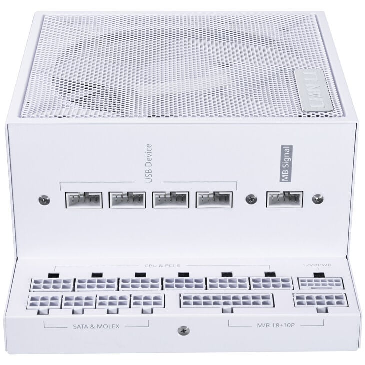 Lian Li EDGE EG0850 80 PLUS Platinum Power Supply, PCIe 5.1, ATX 3.1 - 850 Watt, White image number 5
