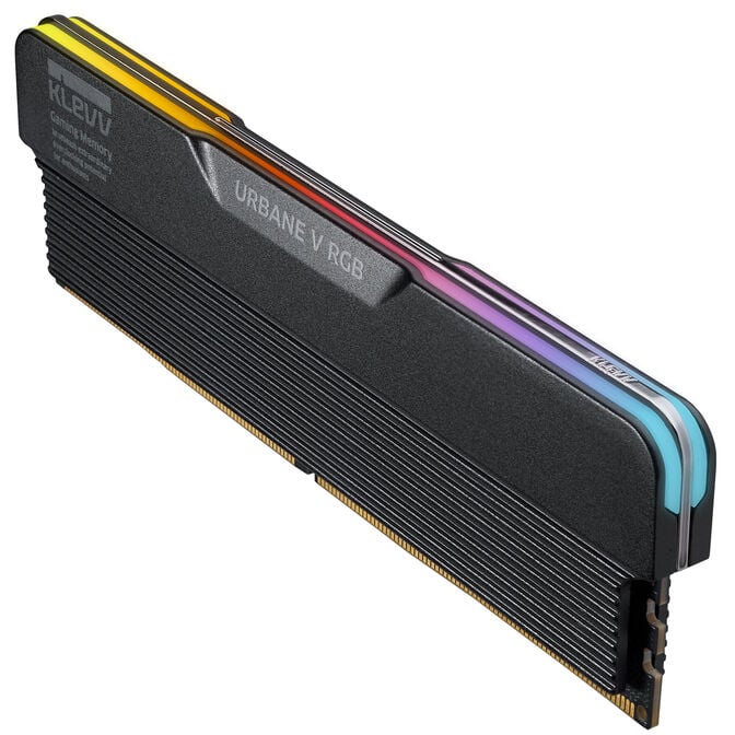 KLEVV URBANE V RGB DDR5-6000 RAM, CL28, XMP 3.0 & EXPO - 32 GB Dual-Kit, schwarz image number 2