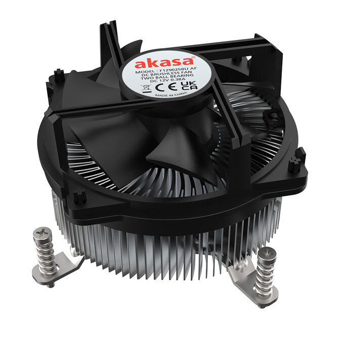 Akasa AK-CC6608BP01 Low Profile CPU-K&uuml;hler - Sockel LGA 1700, 63,2 mm H&ouml;he image number 0