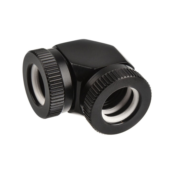 PHANTEKS Hard-Tube Adapter 2x 12mm 90 Grad - schwarz image number 1
