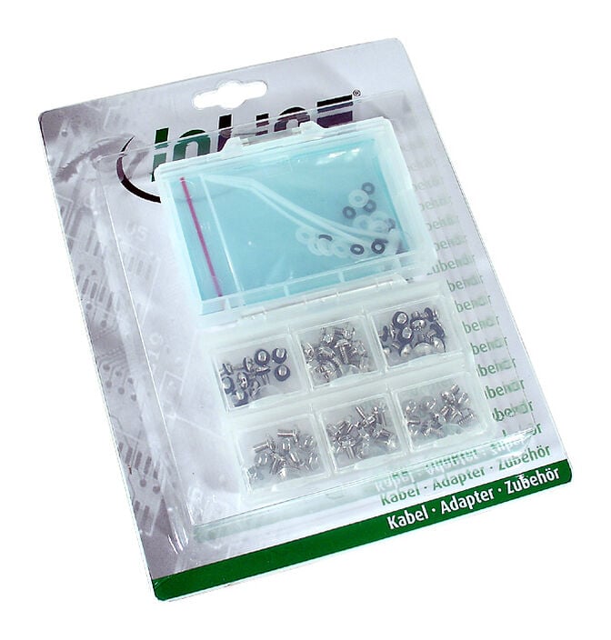 InLine PC screw set, 83 pieces image number 4