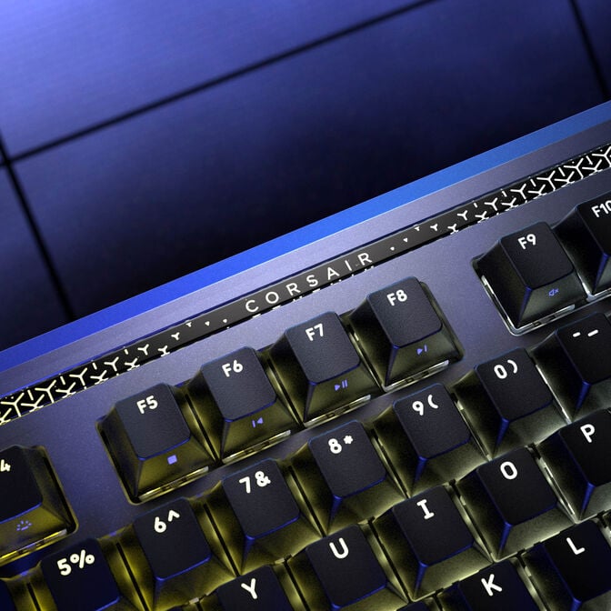 CORSAIR Galleon 100 SD Gaming-Tastatur, Full-Size, integriertes Stream Deck, Hot-Swap, DE - schwarz image number 22
