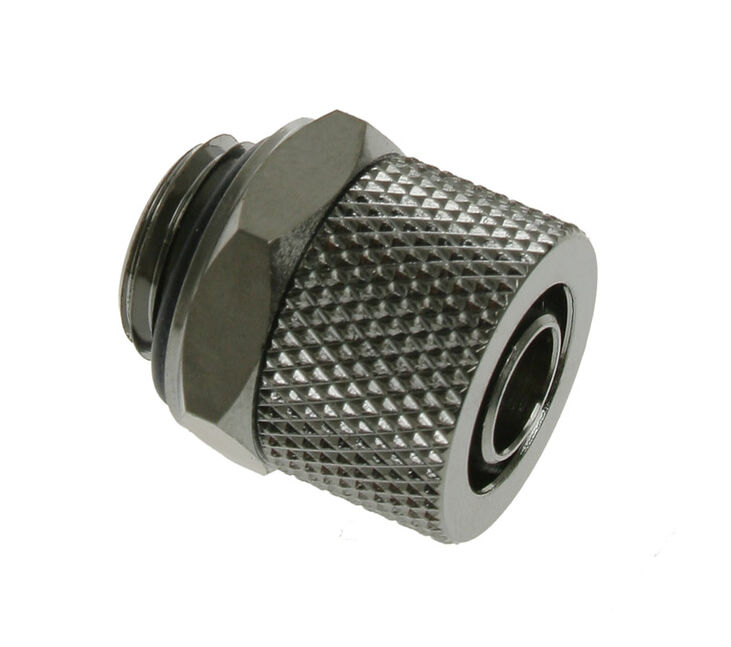 Bitspower Anschluss gerade G1/4 Zoll AG auf 11/8mm - schwarz glänzend image number 0