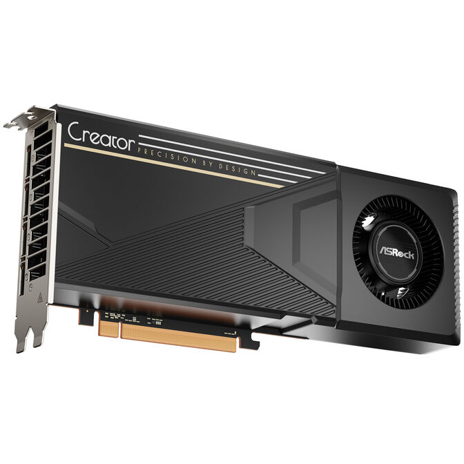 ASRock Radeon AI Pro R9700 Creator 32GB Graphics Card, 32768 MB GDDR6 image number 1