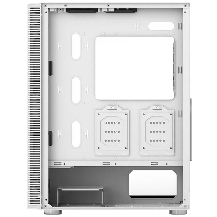 Montech X3 Glass Mid Tower, RGB, Tempered Glass - White image number 2