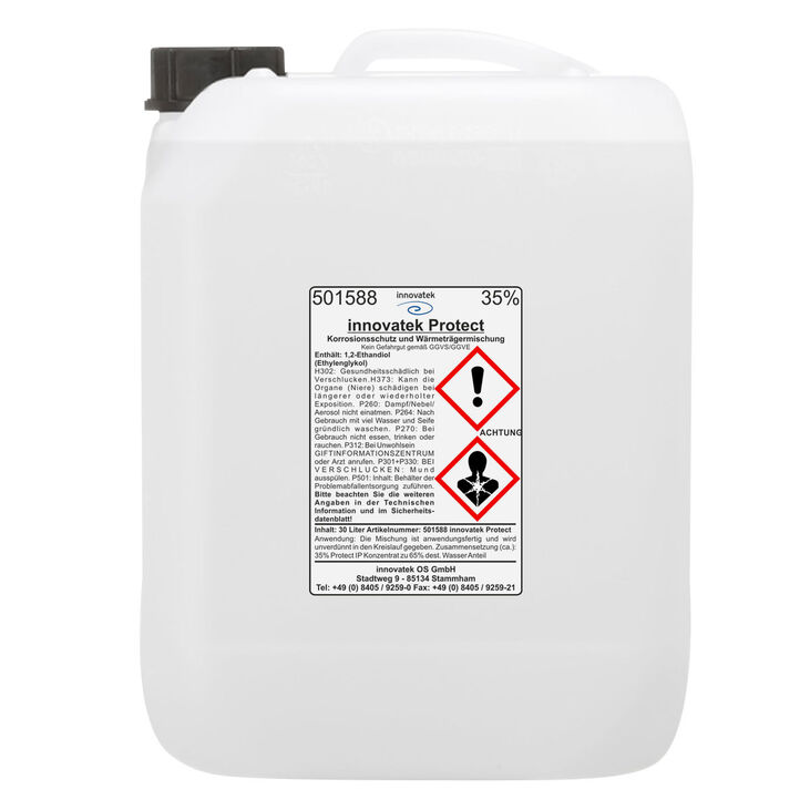 innovatek Protect IP Coolant - Clear/Transparent, 30L image number 0