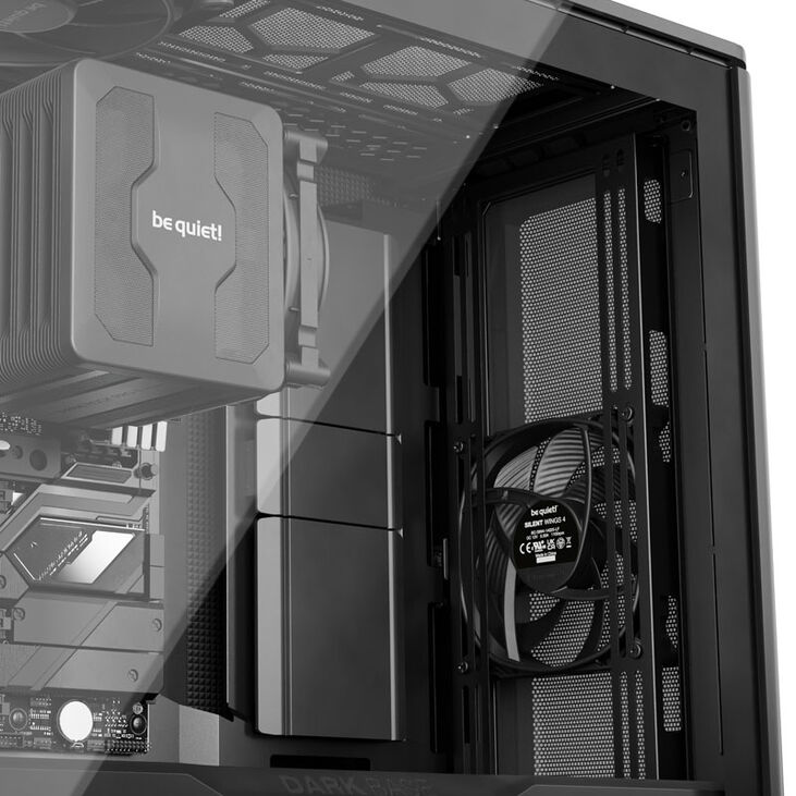 be quiet! Dark Base 701 Midi-Tower, Tempered Glass -  schwarz image number 8