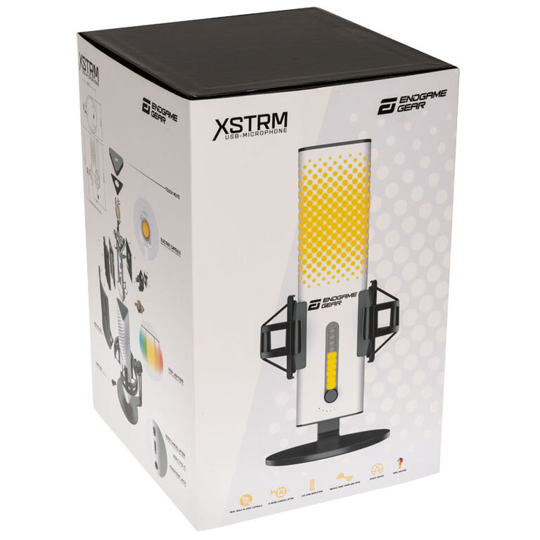 Endgame Gear XSTRM USB Microphone - white