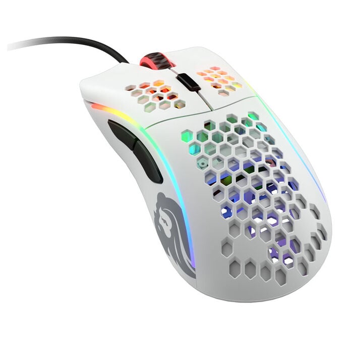 Glorious Model D Gaming-Maus - wei&szlig;, matt image number 0