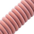 CableMod PRO Coiled Keyboard Cable USB-C zu USB Typ A, Orangesicle - 150cm image number null