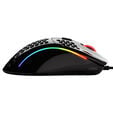 Glorious Model D Gaming-Maus - schwarz, glossy + Mauspad - XL image number null