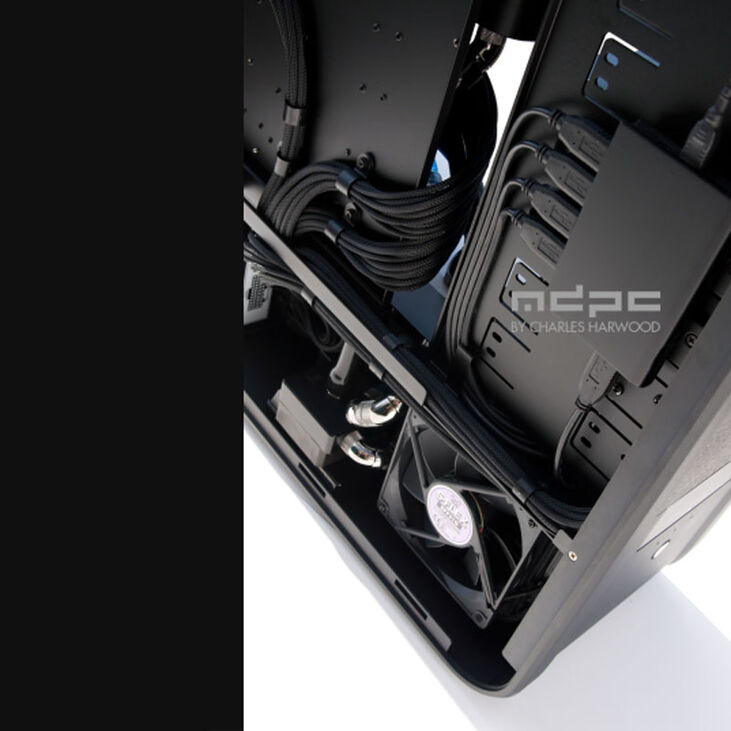 MDPC-X Cable-Management-Clip Big - schwarz image number 1
