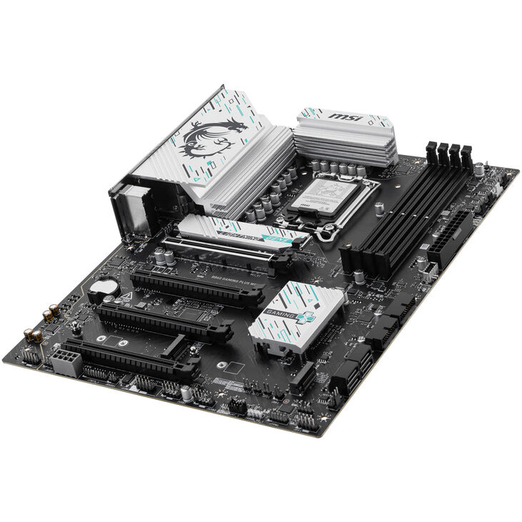 MSI B860 Gaming Plus WiFi Mainboard, Sockel LGA 1851, Intel B860, ATX, DDR5 image number 4