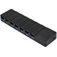 SilverStone SST-UC03B-PRO - USB Charging Station, 7 Port - 36 Watt image number null