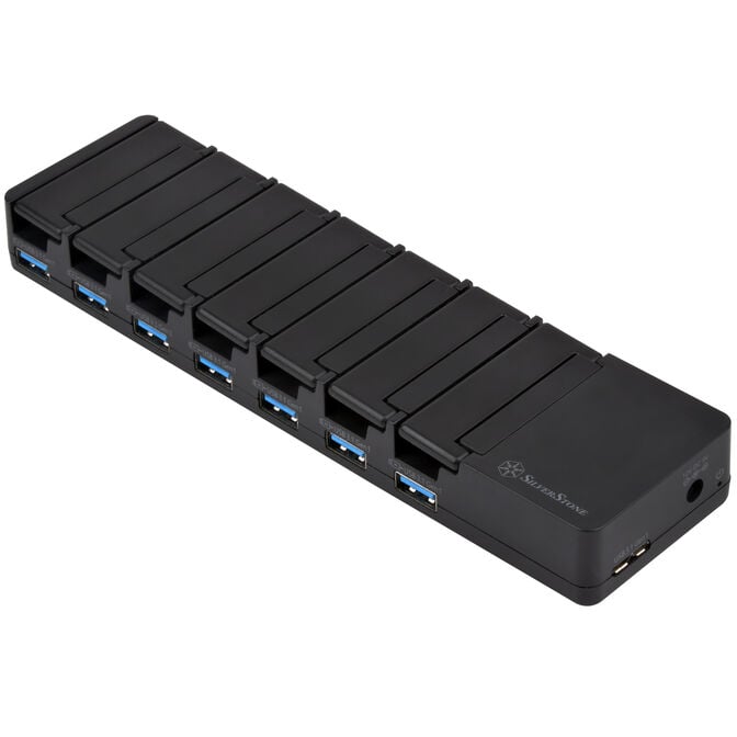 SilverStone SST-UC03B-PRO - USB Charging Station, 7 Port - 36 Watt image number 0
