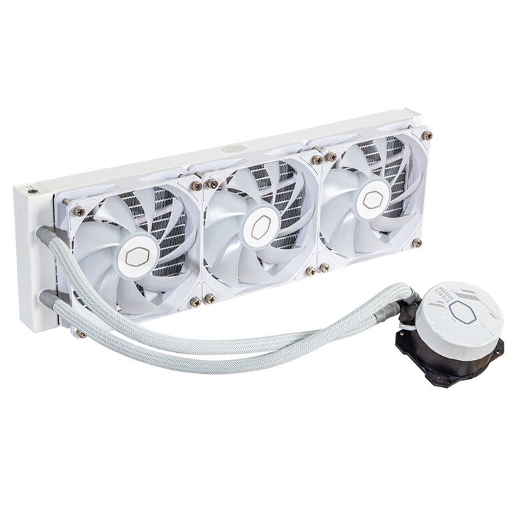 Cooler Master MasterLiquid 360L Core ARGB AIO Cooler - white image number 4