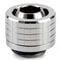 Thermal Grizzly DeltaMate Compression Fitting, Brass - Gloss Nickel, ST13