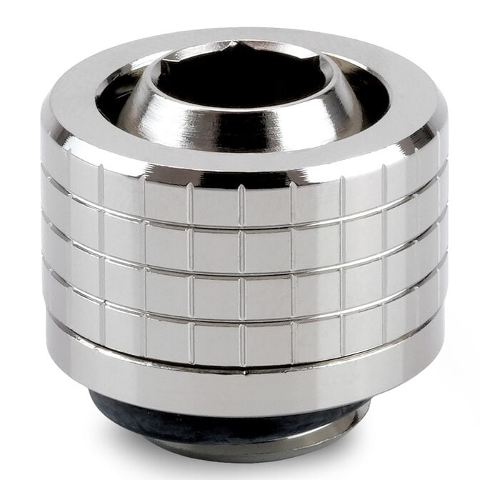 Thermal Grizzly DeltaMate Compression Fitting, Brass - Gloss Nickel, ST13 image number 0