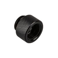 Alphacool Eiszapfen Adapter straight G1/4 inch female to G1/4 inch male - black
