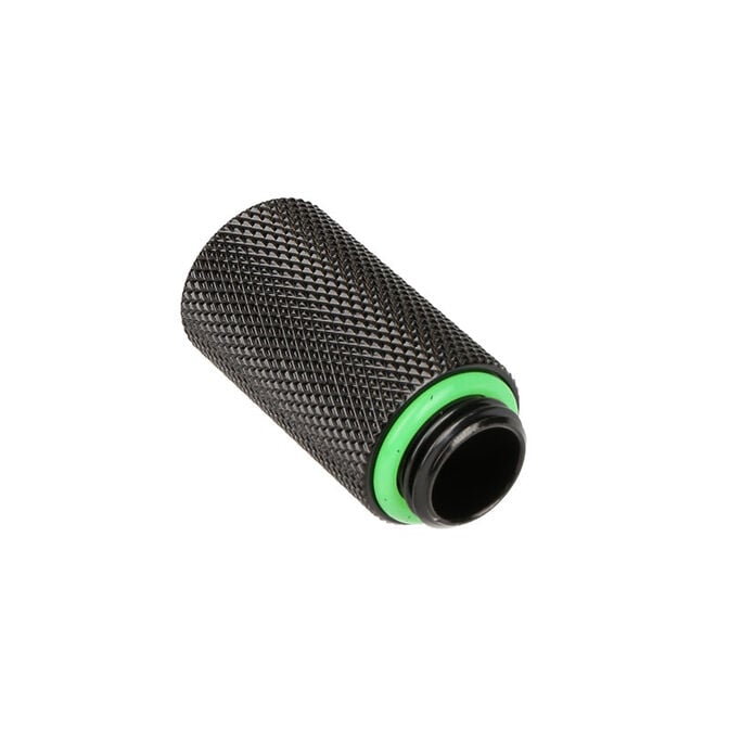 Bitspower Adapter G1/4 inch female to G1/4 inch male - 30mm, matte black image number 1