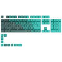 Glorious GPBT Keycaps - 115 PBT Tastenkappen, ISO, NO-Layout, Rain Forest