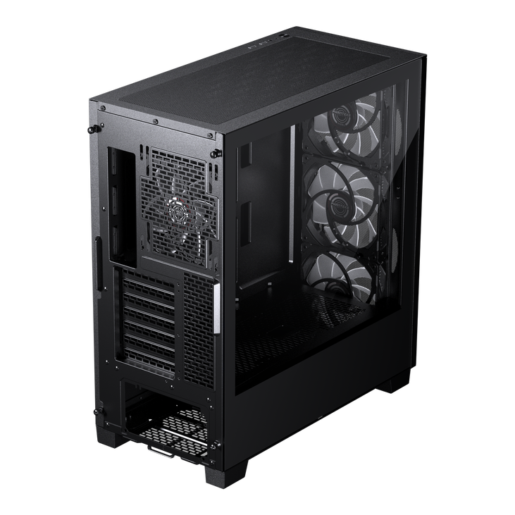 Phanteks XT Pro Ultra PC-Gehäuse, Midi-Tower, E-ATX, Tempered Glass, D-RGB - schwarz image number 3