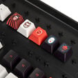 Traitors Kabuki Reverse Keycap Set (US) image number null