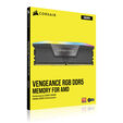 Corsair Vengeance RGB DDR5-6400 RAM, CL32, EXPO - 32 GB Dual Kit, grey image number null